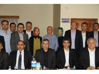 Ak Parti Adayı İsmet Uçma, Eğitim Bir Sen Yöneticileri İle Bir Araya Geldi