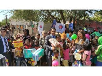 Namibya’da Yetimhanede Yaşayan Çocuklara Destek