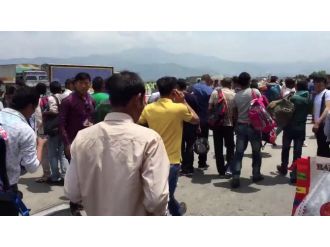 Nepal’daki Yeni Deprem Kamerada