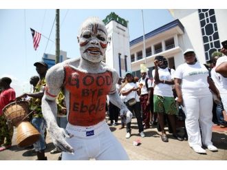 Liberya’dan Ebolaya Resmi Uğurlama