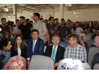 Kılıçdaroğlu İşçilerden Destek İstedi