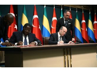 Erdoğan-ondimba Ortak Basın Toplantısı