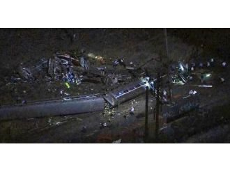 Abd’de Tren Kazası: 5 Ölü, 50 Yaralı