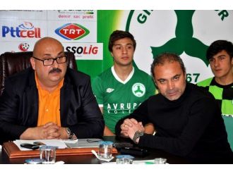 Giresunspor Kulüp Başkanı Mustafa Bozbağ: