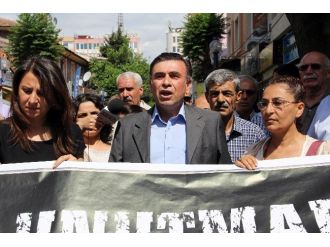 Hdp’liler Soma Faciasını Protesto Etti