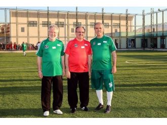 Bursa Protokolü Hünerlerini Halı Sahada Sergiledi