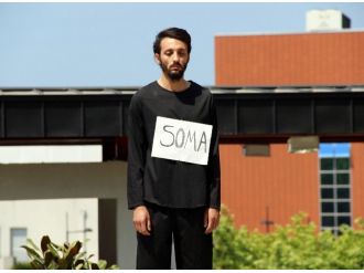 (Özel Haber) Tek Kişilik Sessiz Eylemle Soma’yı Andı