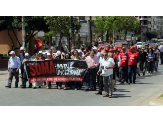 Mersin’de Soma Yürüyüşü