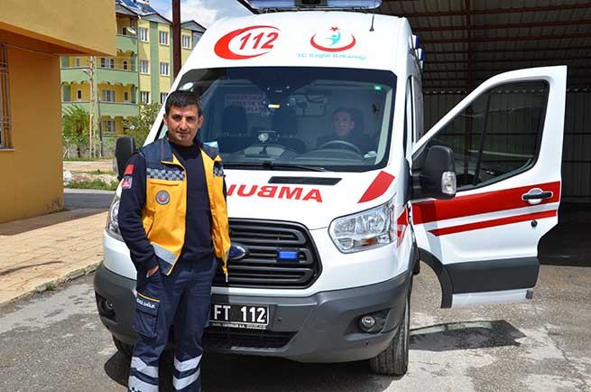 Göksun’a Tam Donanımlı Ambulans