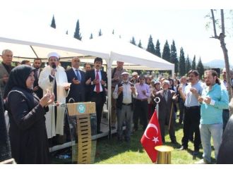 Soma Maden Şehitliği Dualarla Açıldı