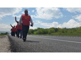 Protesto İçin İstanbul’dan Ankara’ya Yürüyorlar