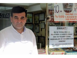 ’Bu İş Yerine Siyasiler Ve Oda Başkanları Giremez’