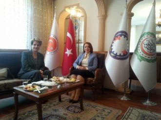 Patronlar Dünyasının Başkanı, İsrail Büyükelçisini Kabul Etti