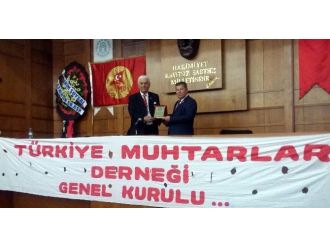 Gökdere, Muhtarlar Derneği Genel Başkan Yardımcısı Oldu