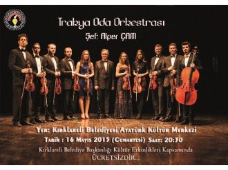 Kırklareli Atatürk Kültür Merkezi’nde İlk Konser