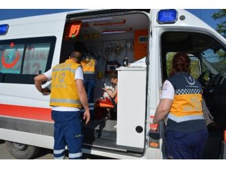 Yaralanmasına Rağmen Elindeki Topu Bırakmadı