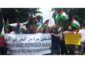 İsrail’de Yeni Hükümet Kurulurken İstanbul’da Protesto Vardı