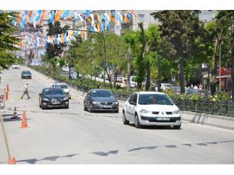 Başbakan Davutoğlu’nun Gelişi Öncesi Tatbikat