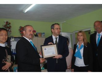 Çerkezköy Kaymakamı Kubilay’dan Tsd Çerkezköy Şubesine Başarı Belgesi