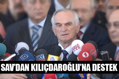 Savdan Kılıçdaroğluna destek 