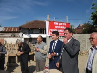Esençam Köyü Kur’an Kursu Temeli Törenle Atıldı