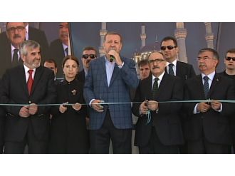 Caminin Açılışını Erdoğan Yaptı