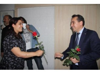 Mhp’li Eryılmaz’a Demirci’de Coşkulu Karşılama
