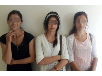 Genç Kız Hırsızlar Suçüstü Yakalandı