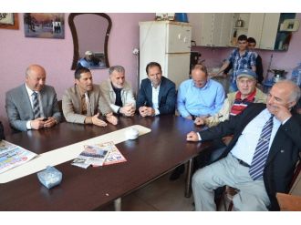 Akın Kaymak Çaydamar’da Esnaflarla Bir Araya Geldi