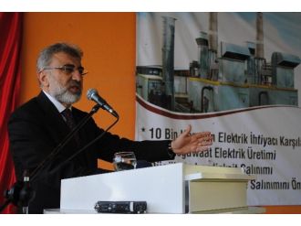 Bakan Yıldız Amasya’da Metan Gazından Elektrik Üreten Tesisi Açtı