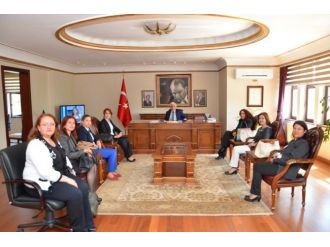 Hemşireler Vali Orhan Alimoğlu’nu Ziyaret Etti