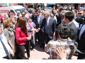Başkan Ergün Sarıgöl’de İncelemelerde Bulundu
