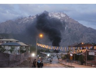 (Özel Haber) - Hakkari’nin İlk Karting Pisti Alev Alev Yandı