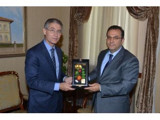 Unıcef Türkiye Temsilcisi Duamelle’den, Vali Türker’e Ziyaret