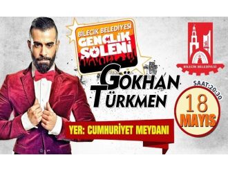 Gökhan Türkmen Bilecik’te Konser Verecek