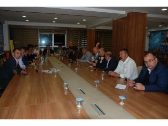 Başkanlar Fikir Alışverişi Yaptı