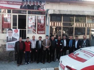 Uzundere’de Mhp Rüzgarı…