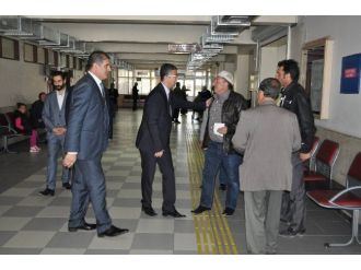 Mhp Adayları Aydın Ve Kaya’dan Hastane Ziyaretleri...
