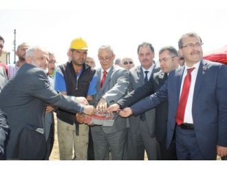 Akşemseddin Cami Temeli Düzenlenen Törenle Atıldı