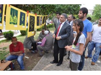 Kızıltepe’de Resim Sergisi Açıldı