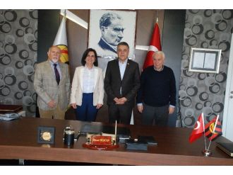 Usluer, Eskişehirspor Yönetimi İle Buluştu