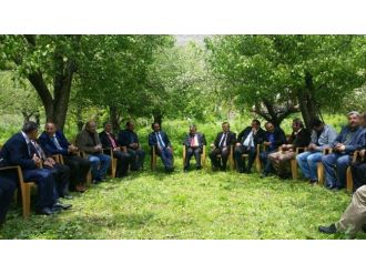 Kaymakam Ve Kurum Amirlerinden Köy Ziyareti