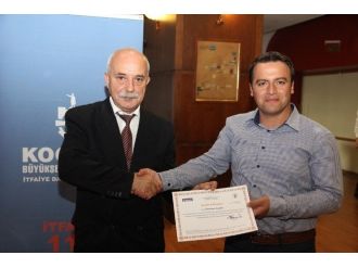 Konuk İtfaiyeciler Sertifikalarını Aldı