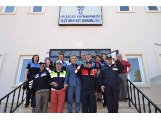 Kuşadası’nda Engelli Öğrenciler Polis Oldu