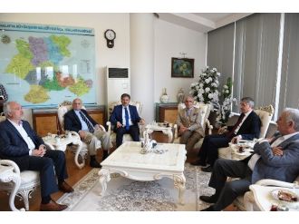 Tarihi Kentler Birliği Heyeti, Başkan Çakır’ı Ziyaret Etti