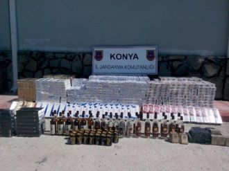 Ereğli’de Kaçak Sigara Ve İçki Ele Geçirildi
