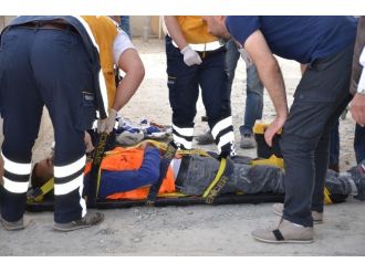 Bilecik’te 5 Metre Yükseklikten Düşen İnşaat İşçisi Yaralandı