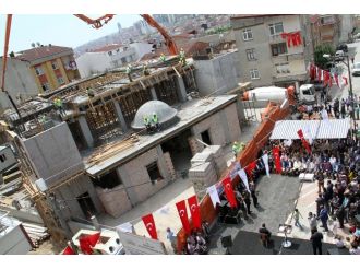 Molla Mahmut Camii’nin Temeli Törenle Atıldı