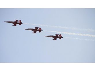 Türk Yıldızları’ndan Prova