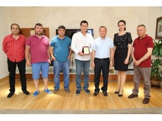 Başkan Kocadon, Thk Bodrum Şubesi’ni Ağırladı